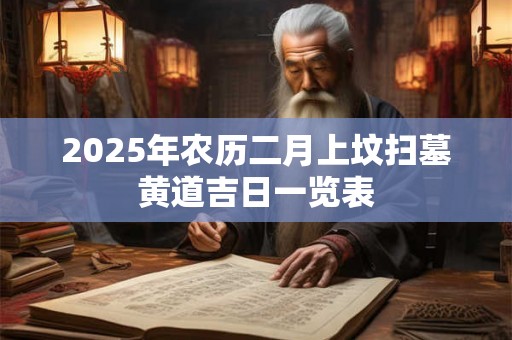 2025年农历二月上坟扫墓黄道吉日一览表 2025年农历二月上坟扫墓黄道吉日一览表