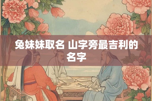 兔妹妹取名 山字旁最吉利的名字 兔妹妹取名 山字旁最吉利的名字