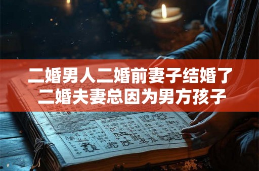二婚男人二婚前妻子结婚了 二婚夫妻总因为男方孩子吵架 二婚男人二婚前妻子结婚了 二婚夫妻总因为男方孩子吵架