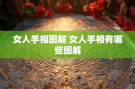 女人手相图解 女人手相有哪些图解