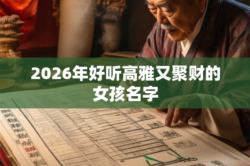 2026年好听高雅又聚财的女孩名字 2026年好听高雅又聚财的女孩名字