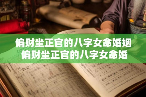 偏财坐正官的八字女命婚姻 偏财坐正官的八字女命婚姻怎么样 偏财坐正官的八字女命婚姻 偏财坐正官的八字女命婚姻怎么样