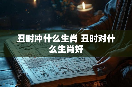 丑时冲什么生肖 丑时对什么生肖好
