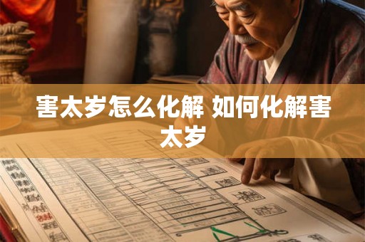 害太岁怎么化解 如何化解害太岁 害太岁怎么化解 如何化解害太岁