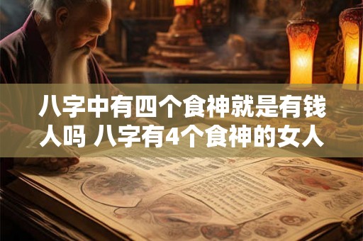 八字中有四个食神就是有钱人吗 八字有4个食神的女人 八字中有四个食神就是有钱人吗 八字有4个食神的女人