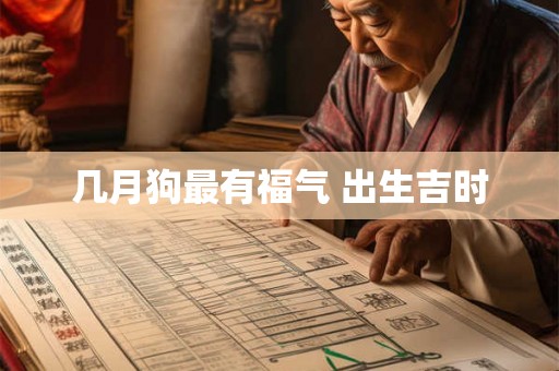 几月狗最有福气 出生吉时 几月狗最有福气 出生吉时