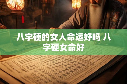 八字硬的女人命运好吗 八字硬女命好 八字硬的女人命运好吗 八字硬女命好