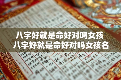 八字好就是命好对吗女孩 八字好就是命好对吗女孩名字 八字好就是命好对吗女孩 八字好就是命好对吗女孩名字