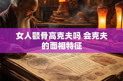 女人颧骨高克夫吗 会克夫的面相特征 女人颧骨高克夫吗 会克夫的面相特征