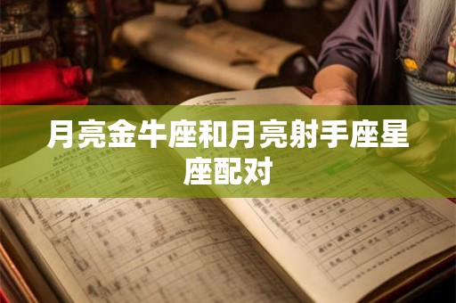 月亮金牛座和月亮射手座星座配对 月亮金牛座和月亮射手座星座配对
