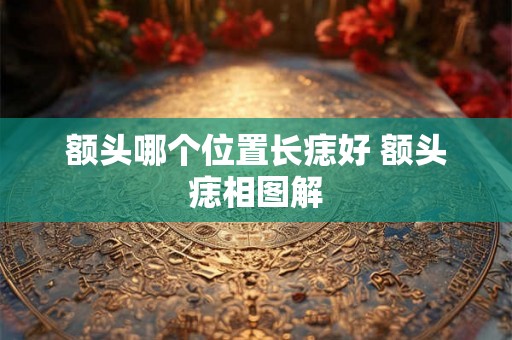 额头哪个位置长痣好 额头痣相图解
