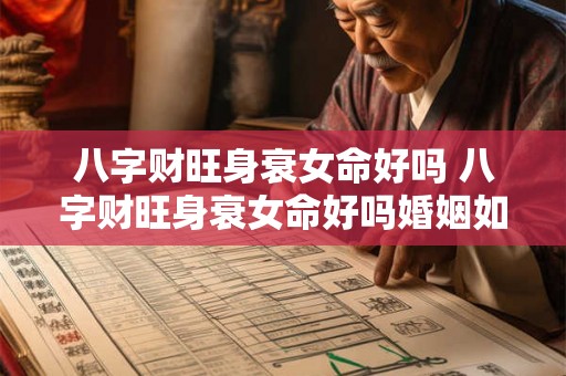 八字财旺身衰女命好吗 八字财旺身衰女命好吗婚姻如何 八字财旺身衰女命好吗 八字财旺身衰女命好吗婚姻如何