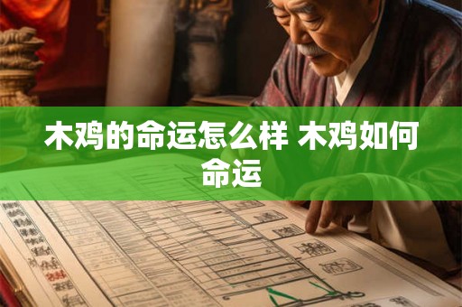 木鸡的命运怎么样 木鸡如何命运 木鸡的命运怎么样 木鸡如何命运