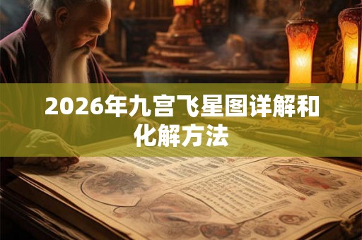 2026年九宫飞星图详解和化解方法