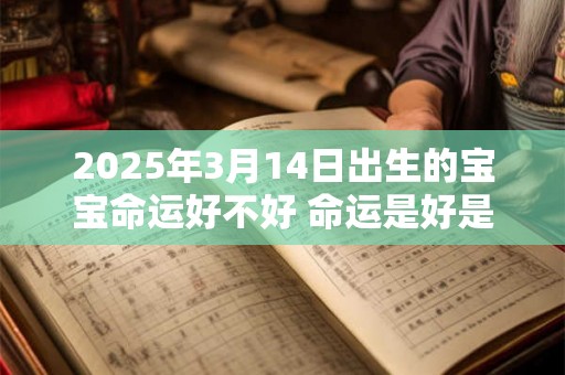 2025年3月14日出生的宝宝命运好不好 命运是好是坏 2025年3月14日出生的宝宝命运好不好 命运是好是坏