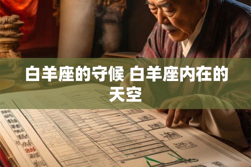 白羊座的守候 白羊座内在的天空 白羊座的守候 白羊座内在的天空