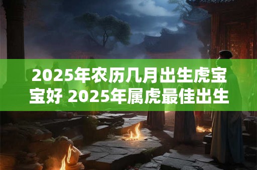 2025年农历几月出生虎宝宝好 2025年属虎最佳出生时辰