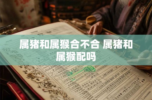属猪和属猴合不合 属猪和属猴配吗 属猪和属猴合不合 属猪和属猴配吗