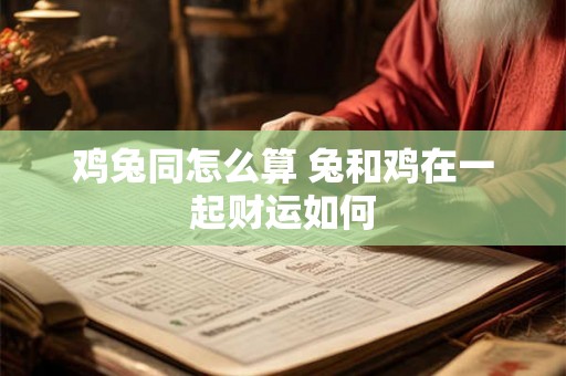 鸡兔同怎么算 兔和鸡在一起财运如何 鸡兔同怎么算 兔和鸡在一起财运如何