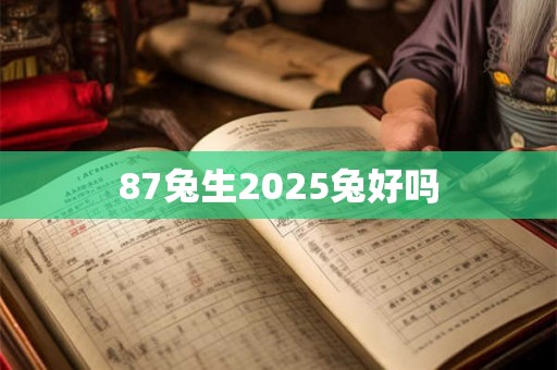 87兔生2025兔好吗 87兔生2025兔好吗