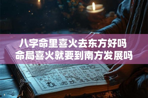 八字命里喜火去东方好吗 命局喜火就要到南方发展吗