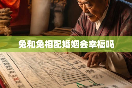 兔和兔相配婚姻会幸福吗