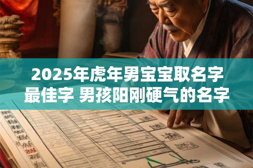 2025年虎年男宝宝取名字最佳字 男孩阳刚硬气的名字属虎 2025年虎年男宝宝取名字最佳字 男孩阳刚硬气的名字属虎