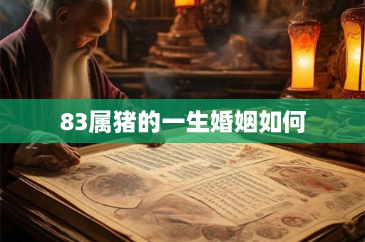 83属猪的一生婚姻如何 83属猪的一生婚姻如何