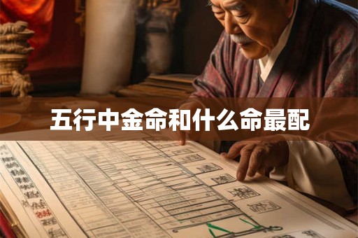 五行中金命和什么命最配