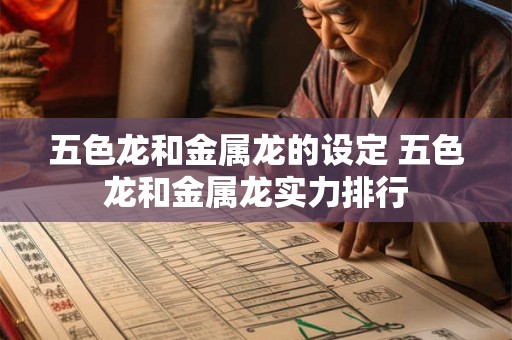 五色龙和金属龙的设定 五色龙和金属龙实力排行 五色龙和金属龙的设定 五色龙和金属龙实力排行
