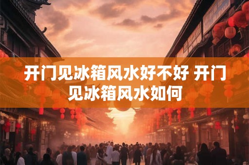 开门见冰箱风水好不好 开门见冰箱风水如何 开门见冰箱风水好不好 开门见冰箱风水如何