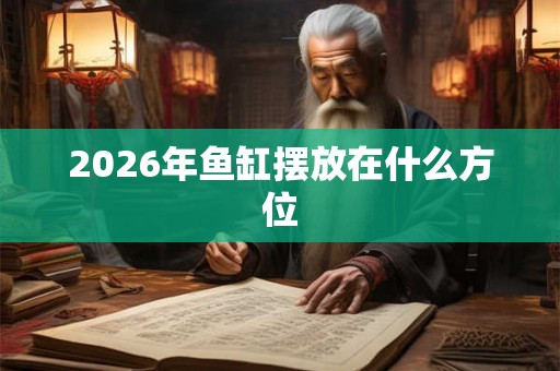 2026年鱼缸摆放在什么方位 2026年鱼缸摆放在什么方位