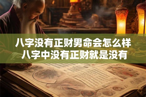 八字没有正财男命会怎么样 八字中没有正财就是没有老婆吗 八字没有正财男命会怎么样 八字中没有正财就是没有老婆吗