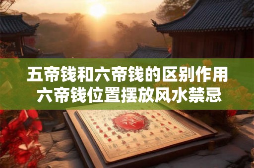 五帝钱和六帝钱的区别作用 六帝钱位置摆放风水禁忌 五帝钱和六帝钱的区别作用 六帝钱位置摆放风水禁忌