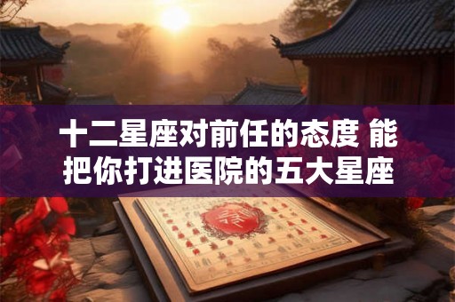 十二星座对前任的态度 能把你打进医院的五大星座