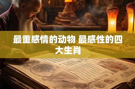 最重感情的动物 最感性的四大生肖 最重感情的动物 最感性的四大生肖