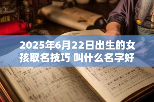 2025年6月22日出生的女孩取名技巧 叫什么名字好 2025年6月22日出生的女孩取名技巧 叫什么名字好
