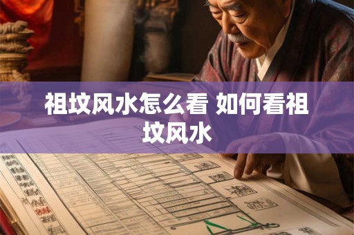 祖坟风水怎么看 如何看祖坟风水