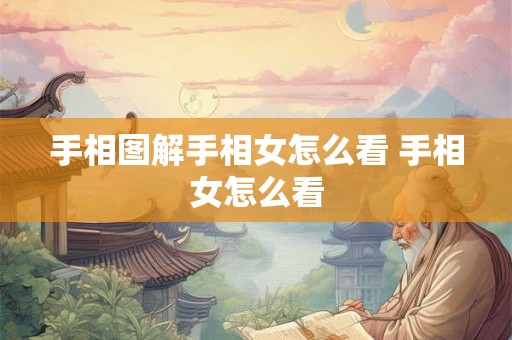 手相图解手相女怎么看 手相女怎么看 手相图解手相女怎么看 手相女怎么看