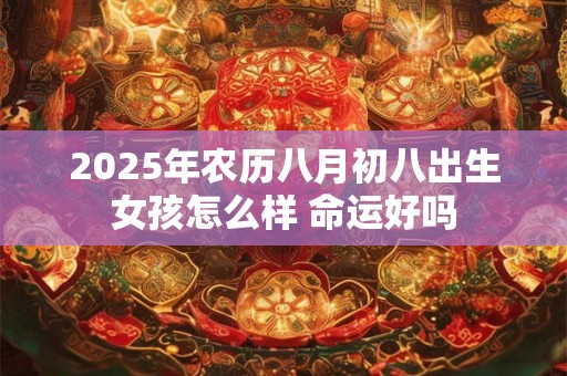 2025年农历八月初八出生女孩怎么样 命运好吗 2025年农历八月初八出生女孩怎么样 命运好吗