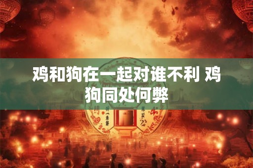 鸡和狗在一起对谁不利 鸡狗同处何弊 鸡和狗在一起对谁不利 鸡狗同处何弊