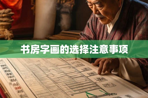 书房字画的选择注意事项 书房字画的选择注意事项