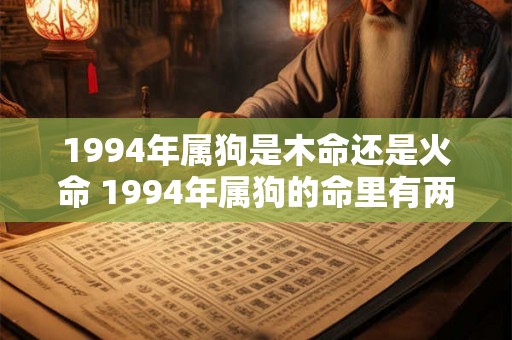 1994年属狗是木命还是火命 1994年属狗的命里有两大劫 1994年属狗是木命还是火命 1994年属狗的命里有两大劫