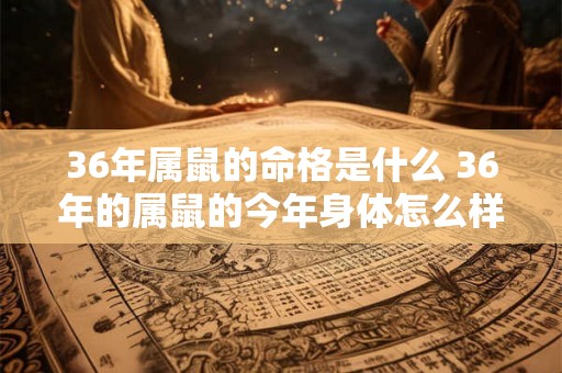 36年属鼠的命格是什么 36年的属鼠的今年身体怎么样 36年属鼠的命格是什么 36年的属鼠的今年身体怎么样