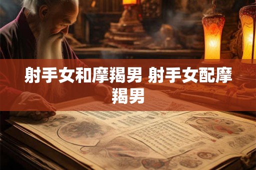 射手女和摩羯男 射手女配摩羯男