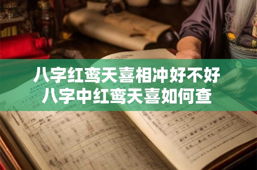 八字红鸾天喜相冲好不好 八字中红鸾天喜如何查 八字红鸾天喜相冲好不好 八字中红鸾天喜如何查