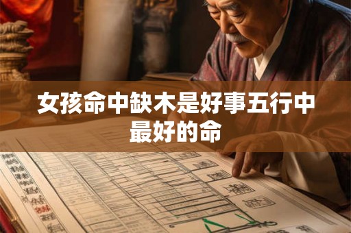 女孩命中缺木是好事五行中最好的命 女孩命中缺木是好事五行中最好的命