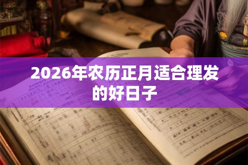 2026年农历正月适合理发的好日子 2026年农历正月适合理发的好日子