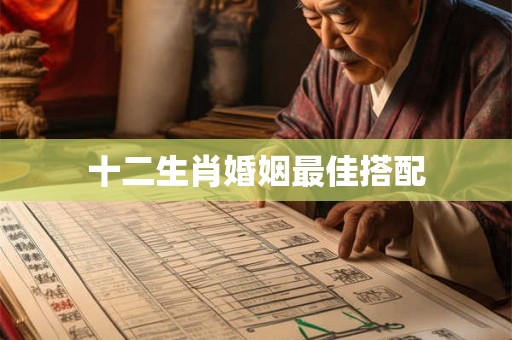十二生肖婚姻最佳搭配