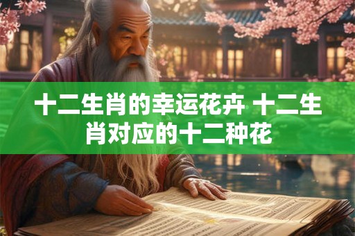 十二生肖的幸运花卉 十二生肖对应的十二种花 十二生肖的幸运花卉 十二生肖对应的十二种花